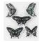 Halloween Monotone Butterfly Dimensional Stickers by Recollections&#x2122;